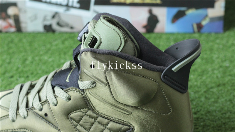 Air Jordan 6 Pinnacle Flight Jacket Green